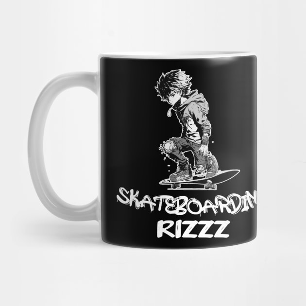 Skateboarding Rizzz by MaystarUniverse